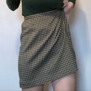 Plaid Skirt